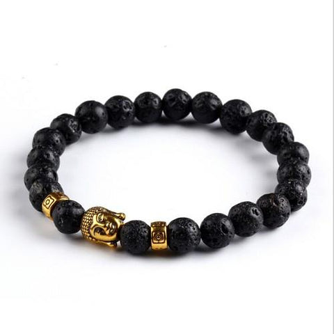 Beaded 'Buddha' bracelet