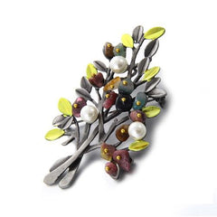 Vintage tree branch brooch