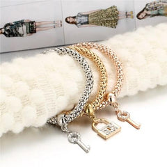 3-in-1 bracelet with pendants