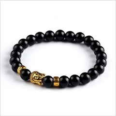 Beaded 'Buddha' bracelet