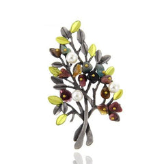 Vintage tree branch brooch