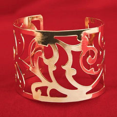 Golden ornamented cuff