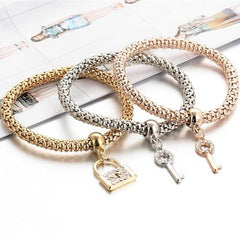 3-in-1 bracelet with pendants